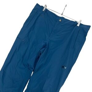 Mammut SOFtech Men's Blue Outdoor Hiking Pants Nylon‎ Quick Dry Stretch Size 40